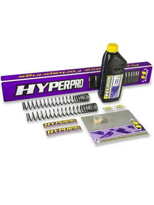 Zestaw sprężyn progresywnych obniżających przednie zawieszenie Hyperpro Yamaha Tracer 7 GT (25-) [-25 mm]