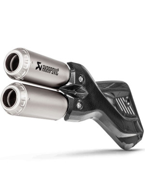 Tłumik motocyklowy Akrapović do Ducati Multistrada 1200 Enduro [17-18], Multistrada 1260 Enduro [19-20], Multistrada 950/S [17-20] [Slip-On Line, Tit