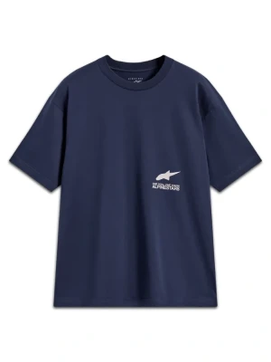 Koszulka z krótkim rękawem Alpinestars Institute Oversized CSF niebieska