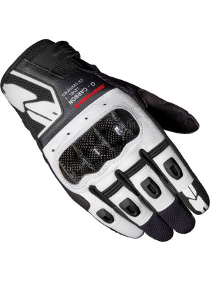 Rękawice motocyklowe Spidi G-Carbon czarno-białe