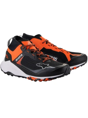 Buty motocyklowe Alpinestars Meta XR V2 czarno-biało-pomarańczowe