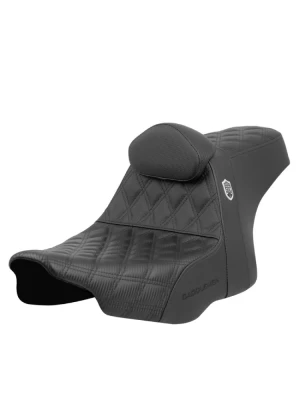 Kanapa motocyklowa dla kierowcy i pasażera z podparciem lędźwiowym Saddlemen SDC Performance Pro Series Gripper Harley Davidson Road Glide/ Street Gl