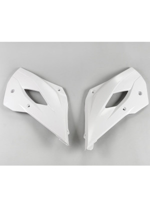 Osłony chłodnicy UFO do Husqvarna TC 85 (14-17) białe
