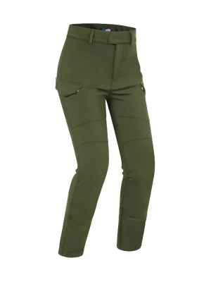 Legginsy motocyklowe damskie PMJ Sidney khaki