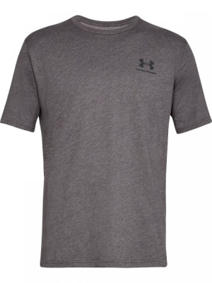 Koszulka męska UNDER ARMOUR Sportstyle Left Chest SS szara