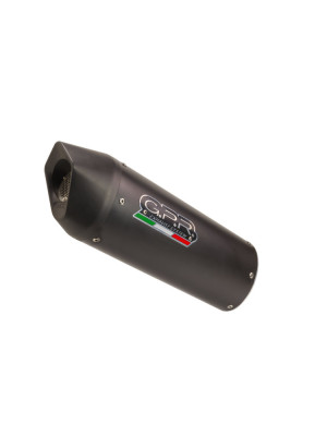 Tłumik G.P.R Furore Evo4 Nero [Slip-On, Black Aluminium] - Suzuki V-Strom 1050 Xt [20-21] e5
