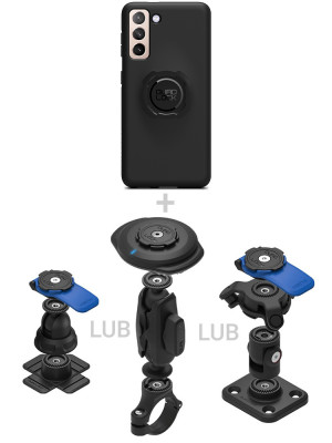 Zestaw 360 Quad Lock: etui na telefon Samsung Galaxy S21+ + wybrane komponenty