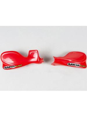 Osłony rąk (handbary) UFO do Hondy CRF 450R (02-03) czerwone