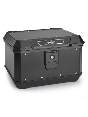 Kufer centralny Kappa Monolock KMX400B K'Metrobox aluminiowy z systemem Crablock, czarny [płyta montażowa w zestawie; poj.: 40l]