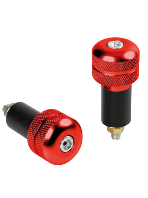Uniwersalne ciężarki kierownicy Lampa SU-4 aluminiowe czerwone [17/ 23 mm]