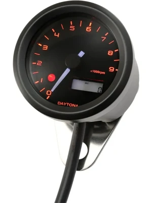 Obrotomierz cyfrowy Daytona Products Velona48 czarny, 3 kolory LED [9000RPM]