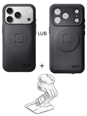 Zestaw do samochodu: etui na telefon iPhone 17 Pro + mocowanie SP Connect