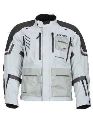 Kurtka motocyklowa tekstylna Klim Carlsbad szara