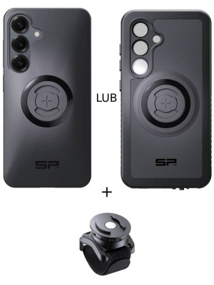 Zestaw: etui na telefon Samsung Galaxy S25 + uchwyt na rzep SPC+ SP Connect