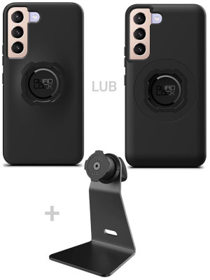 Zestaw na biurko: etui na telefon Samsung Galaxy S22 oraz uchwyt Quad Lock