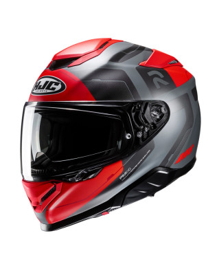 Kask integralny HJC RPHA 71 Cozad czerwono-srebrny