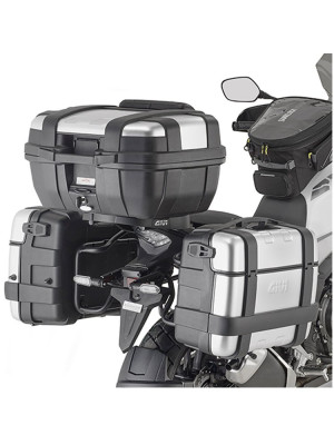 Stelaż kufrów bocznych Monokey GIVI One-Fit Honda CB 500 X (19-23)/ NX 500 (24-) [mocowany do stelaża centralnego]