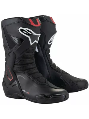 Buty motocyklowe Alpinestars SMX-6 V3 Boots czarno-biało-czerwone