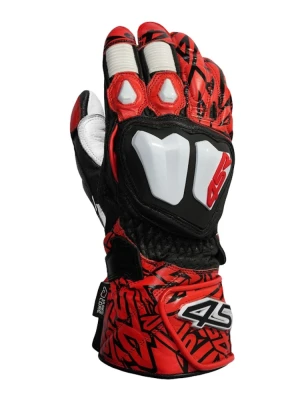 Rękawice motocyklowe 4SR RR Aramid Core czerwone