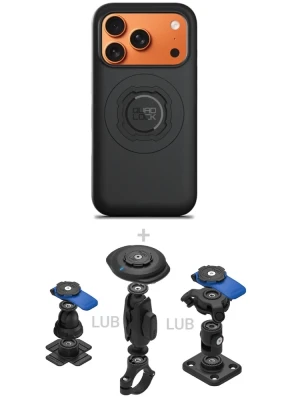 Zestaw 360 Quad Lock: etui MAG na telefon iPhone 17 Pro (magnetyczne) + wybrane komponenty