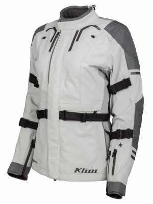Kurtka motocyklowa tekstylna damska Klim Altitude szara