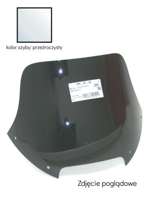 Szyba motocyklowa MRA Spoiler "S" BMW F 650 [97-03] / F 650 ST [97-00] przeźroczysty