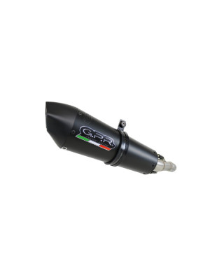 Tłumik G.P.R GPE Ann. Black Titanium [Mid-Line, Titanium] - Yamaha Yzf 1000 R1 [04-06]