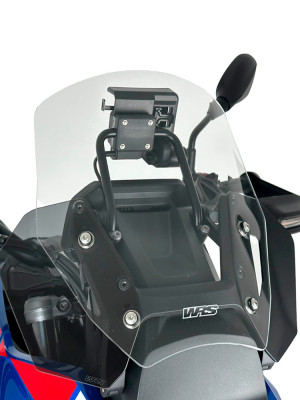 Deflektory motocyklowe WRS do szyby motocyklowej montowanej do BMW R 1300 GS (23-) czarne matowe