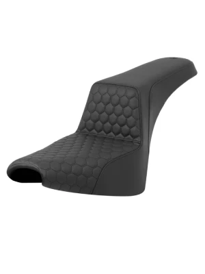 Kanapa motocyklowa dla kierowcy i pasażera Saddlemen Step-Up HC Harley Davidson FXBB/ FXBBS/ FXST (wybrane modele) (18-) czarna
