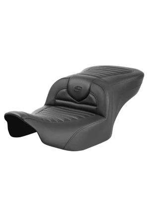 Kanapa motocyklowa dla kierowcy i pasażera Saddlemen Roadsofa CF TR Harley Davidson Road Glide/ Street Glide (wybrane modele) (23-) czarna