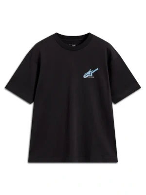 Koszulka z krótkim rękawem Alpinestars Ghost Oversized CSF czarna