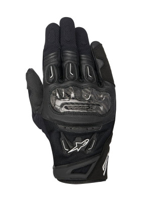 Rękawice motocyklowe sportowe Alpienstars SMX-2 Air Carbon V2 czarne