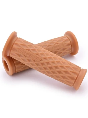 Manetki Daytona Products GrippyGrip GGD-Grid do kierownic o średnicy 22 [mm] jasnobrązowe
