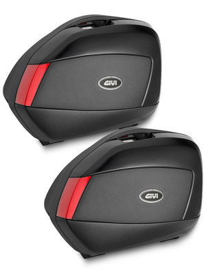 Zestaw 2 kufrów bocznych matowych Givi MONOKEY SIDE V35 [pojemność: 2 x 35 ltr]