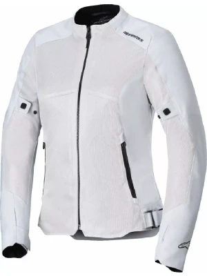 Kurtka motocyklowa damska tekstylna Alpinestars Stella C-1 Air srebrna