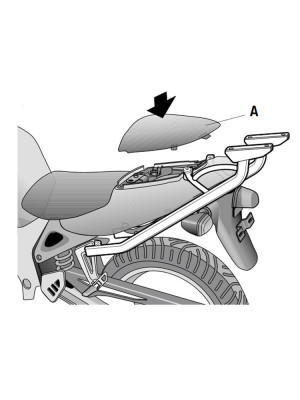 Stelaż pod kufer centralny Shad do Suzuki SV650 (99-02)