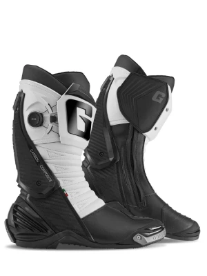 Buty motocyklowe Gaerne GP1 LS czarno-białe