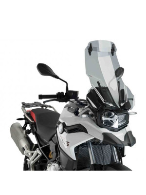 Szyba turystyczna z deflektorem Puig BMW F 750 GS/ F850GS (18-24)/ F850GS Adventure (19-23) lekko przyciemniana