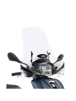 Szyba przezroczysta Kappa PIAGGIO Medley 125-150 I-Get / Medley S 125-150 I-GET (20-) [mocowanie w zestawie]