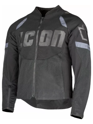 Kurtka motocyklowa tekstylna Icon Contra3 czarno-szara