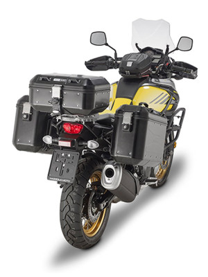 Komplet 2 kufrów bocznych GIVI Trekker Dolomiti Monokey DLM30B [Black Line; pojemność: 2 x 30 litrów]