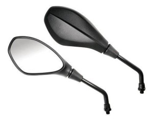Lusterka Lampa Dike mocowane na kierownicy [para; M10 x 1.25]