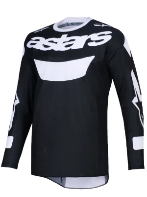 Bluza cross Alpinestars MX Racer Air Riway czarno-biała