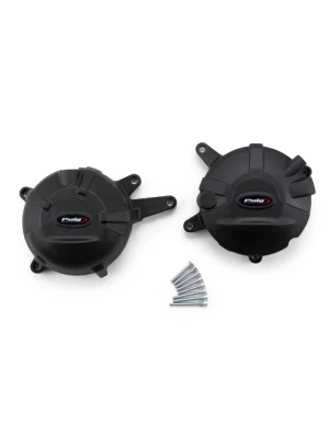Pokrywy dekli silnika PUIG Honda NC 750X (21-)/ DCT (25-) czarny
