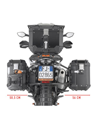 Stelaż kufrów bocznych Monokey Cam-Side GIVI PL One-Fit KTM 890 SMT/ 790/ 890 Adventure (23-)