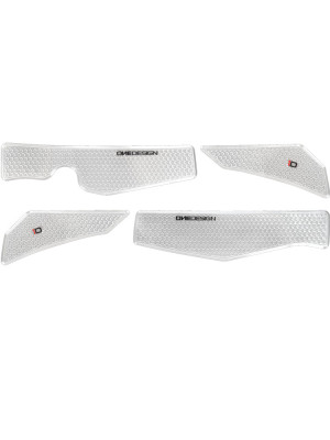 Tankpady boczne Onedesign do Kawasaki KX 450 F (16-18) przezroczyste