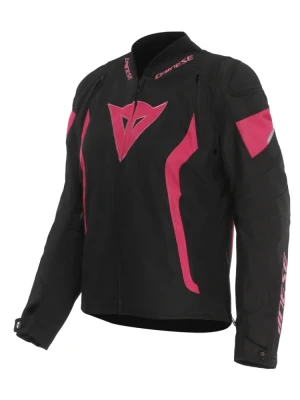 Kurtka motocyklowa damska tekstylna Dainese Avro 5 Tex czarno-różowa