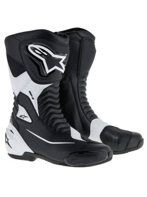 Buty motocyklowe Alpinestars SMX S czarno-białe