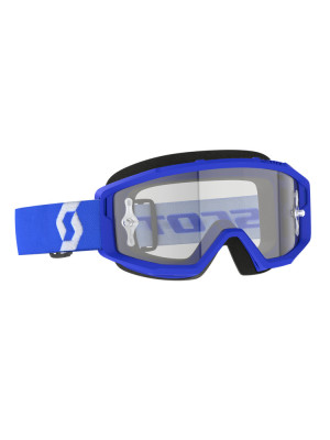 Gogle motocyklowe Scott Primal Clear niebiesko-białe