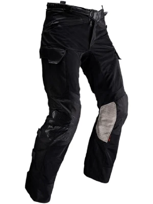 Spodnie motocyklowe damskie tekstylne Leatt Flowtour 5.5 Stealth czarne